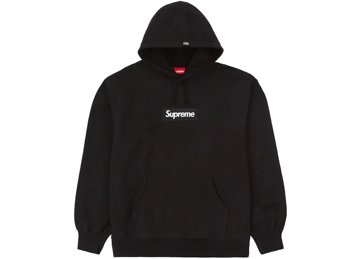 슈프림 박스 로고 후디 블랙 2021 Supreme Box Logo